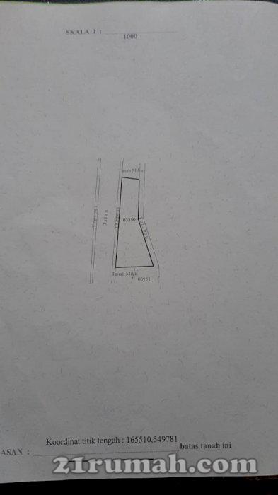 Tanah murah dijalan utama , sangat cocok untuk apa saja.