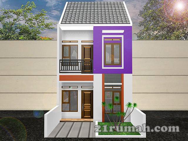 Rumah mewah & asri 2 lantai seharga 1 lantai