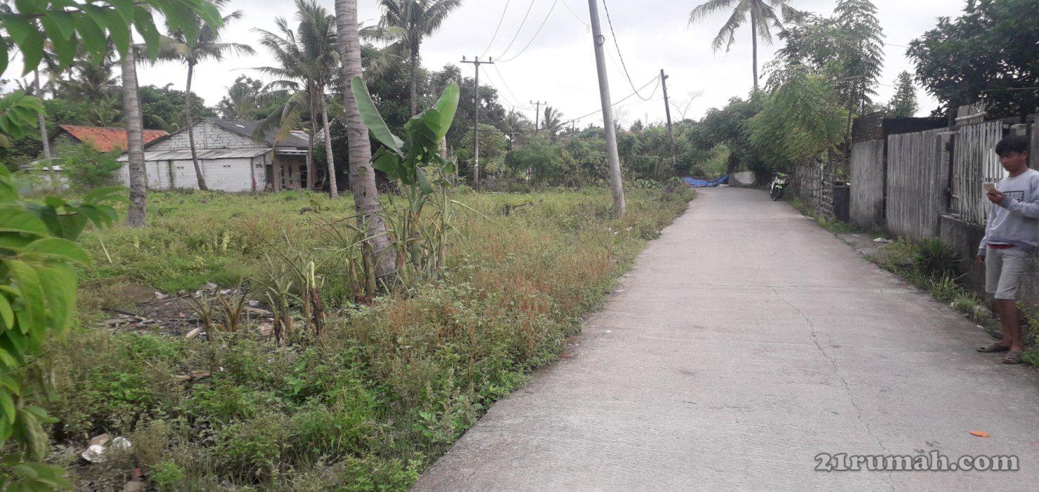 Tanah dijual Posisi Hoek lokasi sepatan timur tangerang