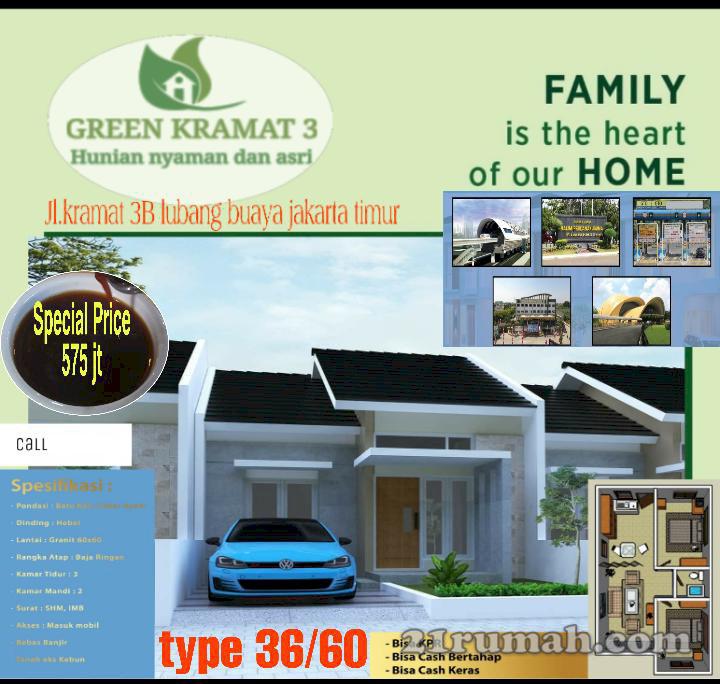 Cluster the kramat 3 jakarta timur