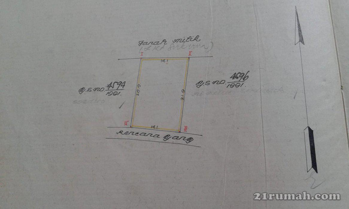 Tanah murah , siap bangun di areal kota denpasar