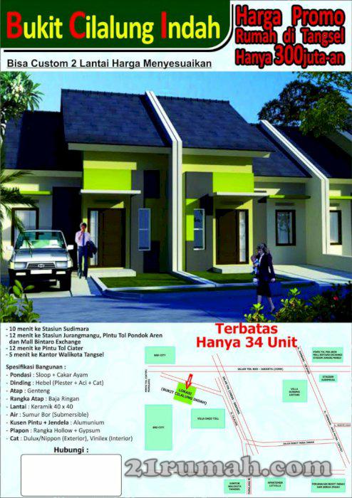 Promo Harga Rumah Cluster Strategis dekat kantor walikota Tangerang Selatan
