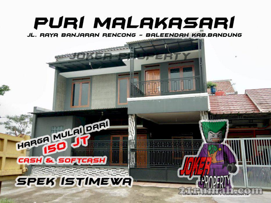 Rumah PURI MALAKASARI murah meriah strategis Prospek sangat menguntungkan