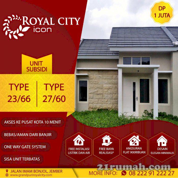 Rumah Subsidi Jember Royal City Icon