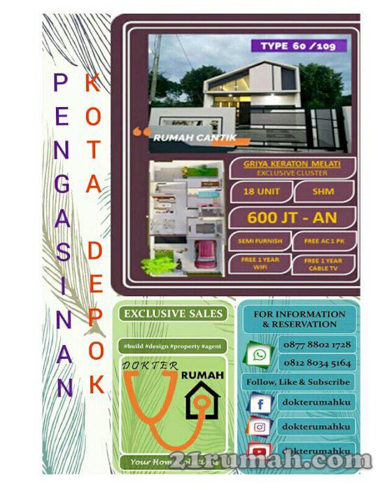 Rumah Mewah Harga Merakyat, Griya Melati Keraton