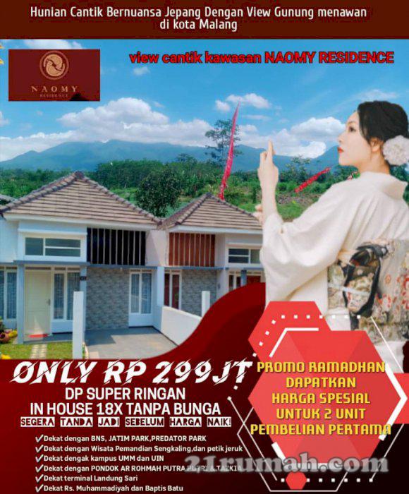 Rumah Murah mewah bernuansa jepang