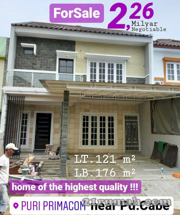 Rumah Murah perbatasan Depok - TangSel