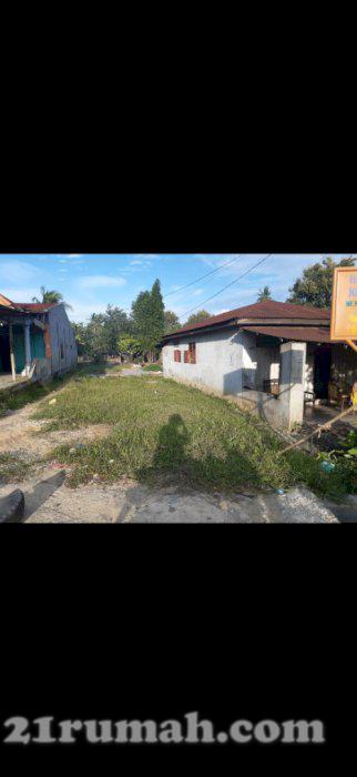 Tanah luas 413 m2 pinggir jalan lintas