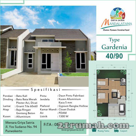 Perumahan di Purwokerto Griya Satria