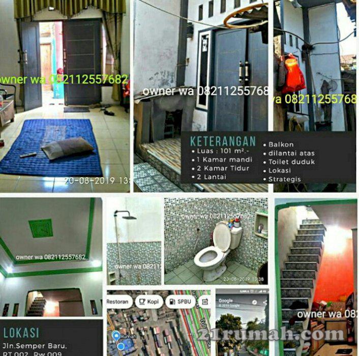 Rumah tinggal berikut tanah kosong 