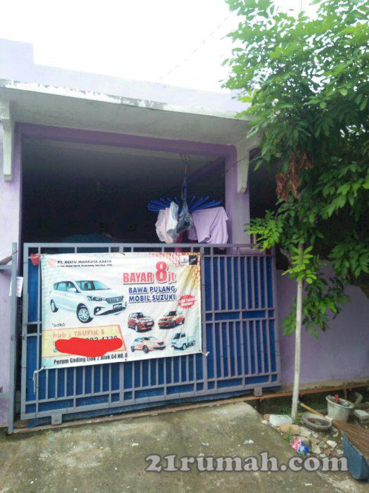 rumah perumahan di pusat kota