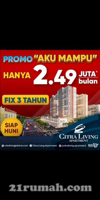 Cicilan 2,49 jt Citra Living Apartment