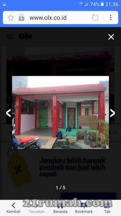 Dijual cepat rumah siap huni