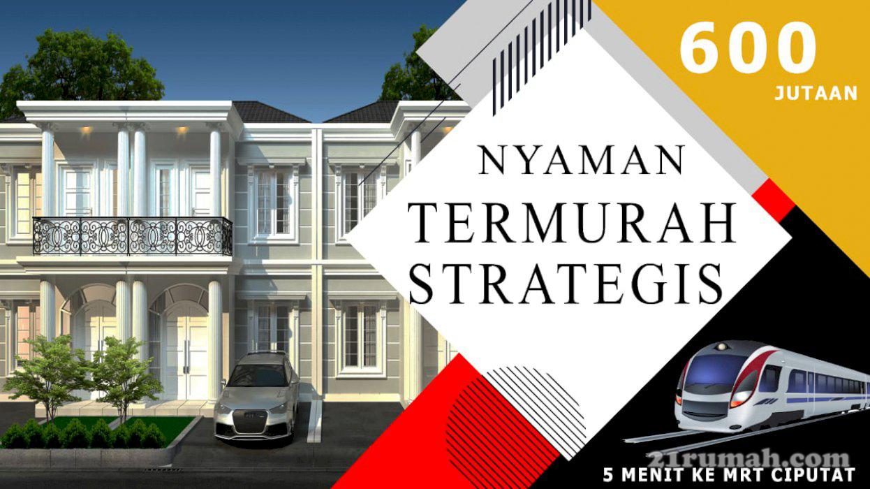 Cluster adipati residence ciputat Akses Mudah, Harga Murah. 