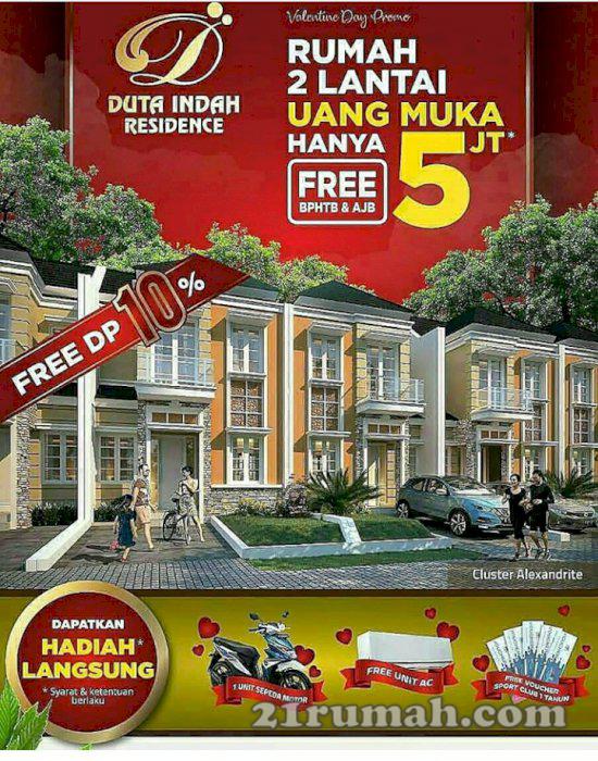 Rumah 2 lantai sangat murah di tangerang.free surat2 dll
