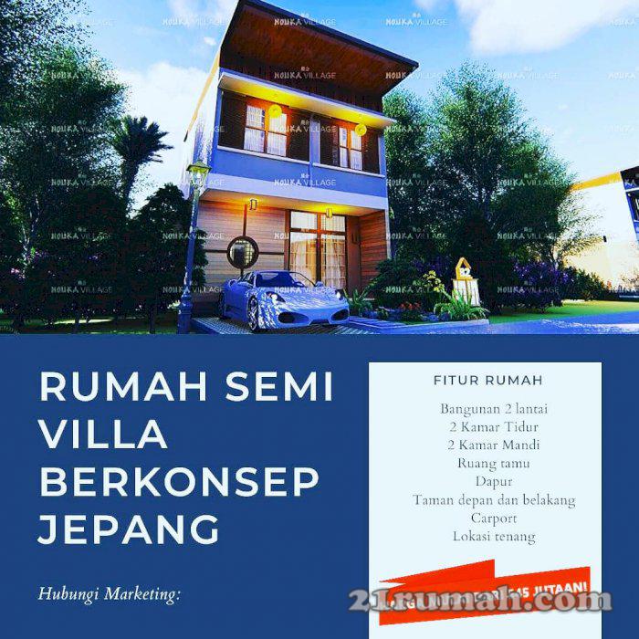 Rumah rasa villa, bisa disewakan harian omset langit