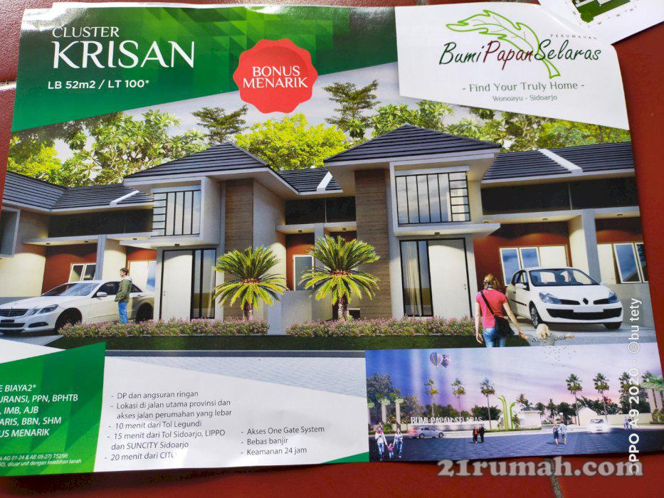 Hunian Nyaman Strategis Cluster Baru