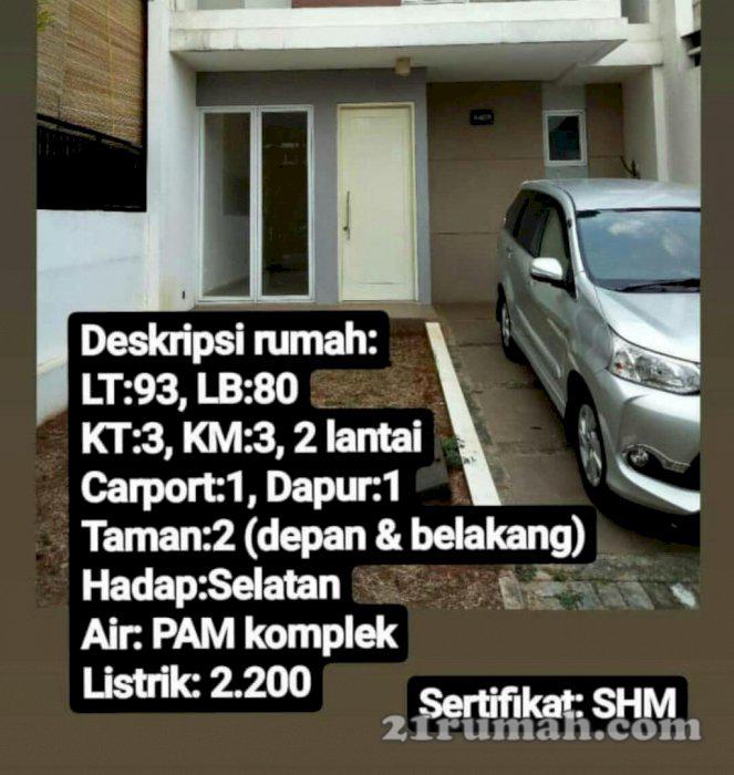 Dijual CEPAT! Rumah Baru @Cluster Aversa Park, Citra Gran Cibubur
