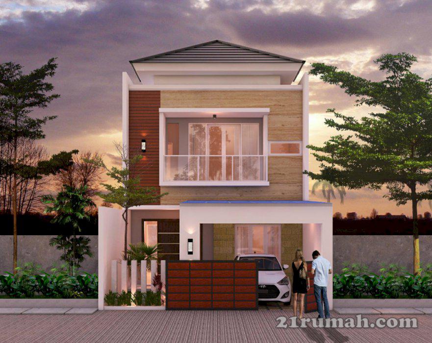 Rumah Tropical Moderen Joglo