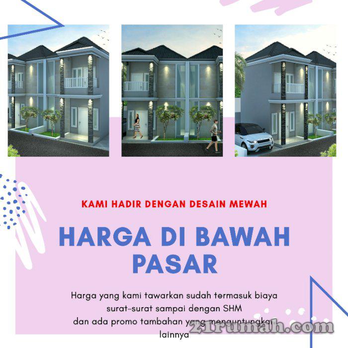 Rumah dekat Stasiun dan Tol Murah 