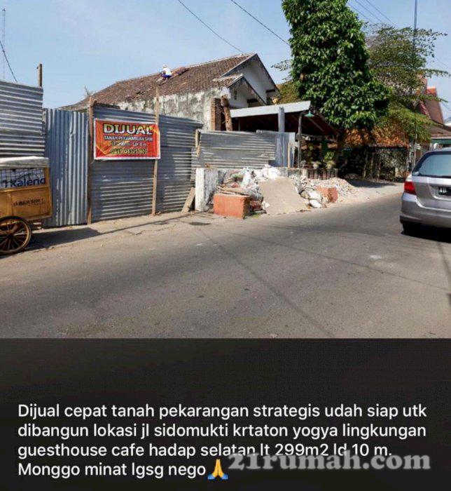 JUAL CEPAT LOKASI STRATEGIS DEKAT MALIOBORO Lingkungan guesthouse & cafe