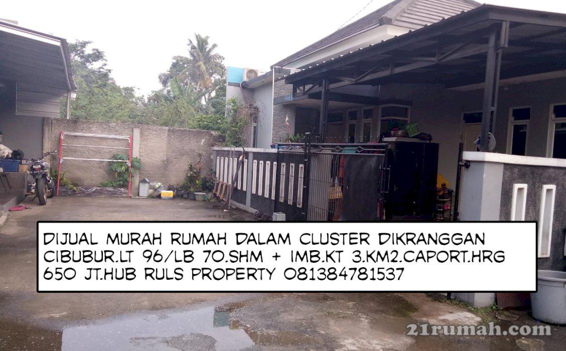 Rumah murah dibawah harga pasaran di cibubur bekasi