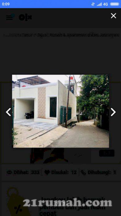 Rumah blm di tempat in dari awal beli