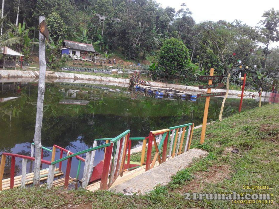 Tanah plus kolam ikan di Cijengkol Cilongrang Lebak Banten