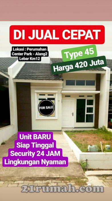 Dijual satu unit rumah baru.