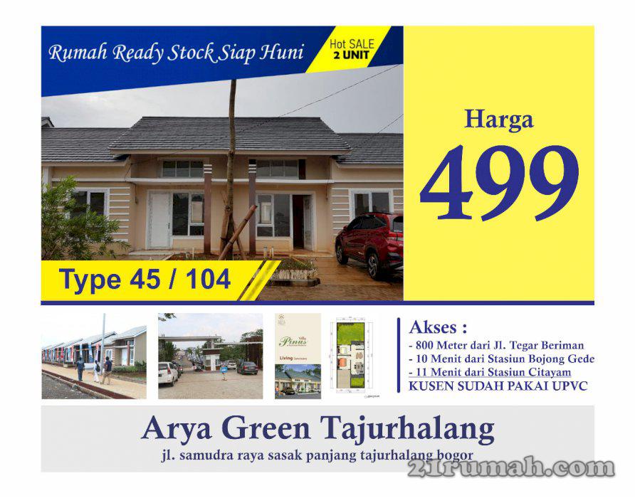 Di jual Rumah Readi Stok dibawah harga pasar