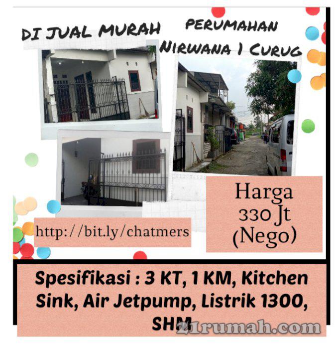 Dijual cepat rumah siap huni di Curug Tangerang