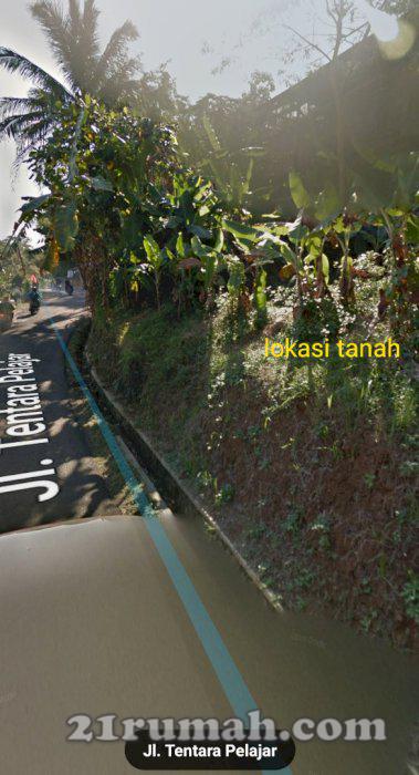 Tanah pinggir jalan 490 m di Tinggar Kadugede Kuningan Jabar