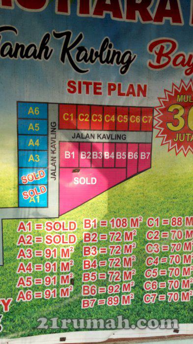 Tanah Pekarangan Purworejo Jawa Tengah strategis dan bebas banjir