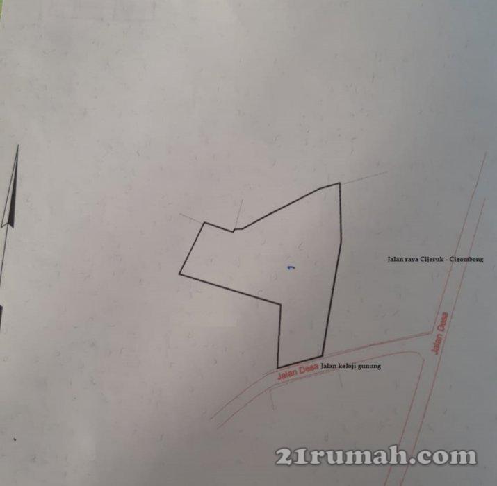 Tanah datar dan prospek di Cigombong
