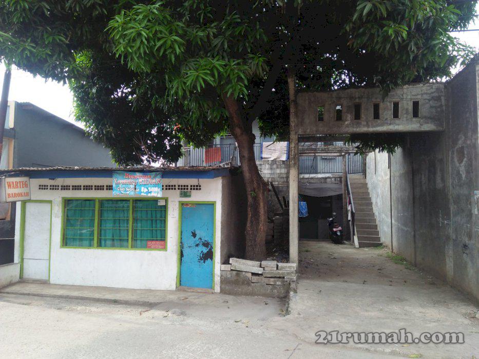 Di jual tanah berikut kontrakan 6pintu dan kios warteg