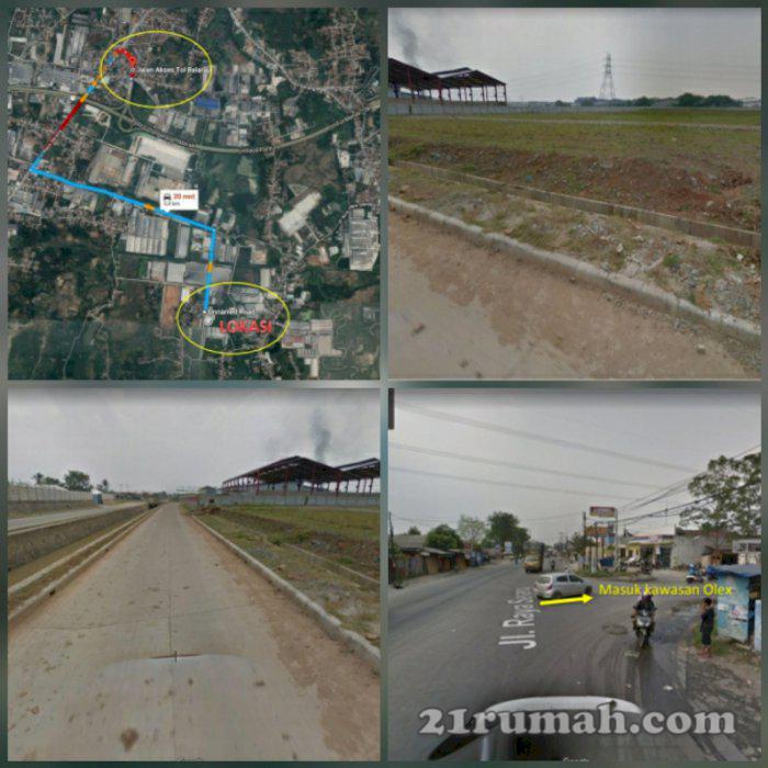 Kavling industri di kawasan olex Balaraja Tangerang