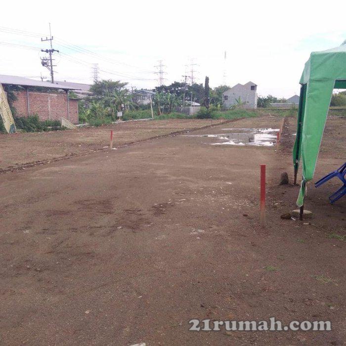 Tanah kavling nol jalan desa gabung