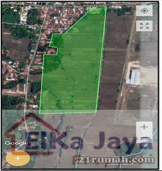 Tanah untuk Industri dekat Jalan provinsi dan gerbang tol Cipali