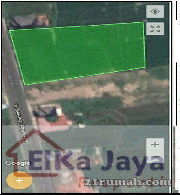 Tanah Untuk komersial Pinggir Jalan Provinsi