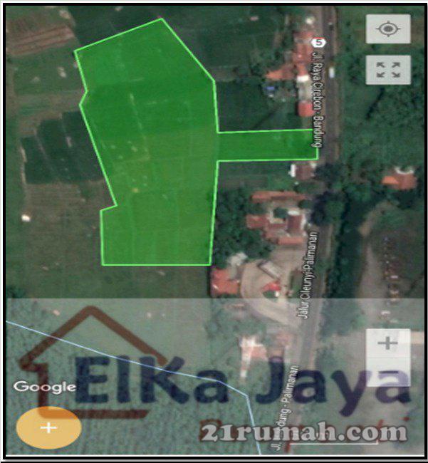 Tanah Untuk Industri Pinggir Jalan Nasional