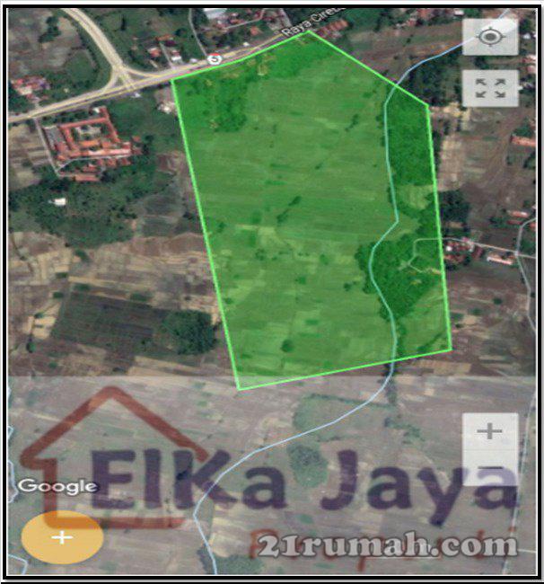 Tanah Untuk Industri Pinggir Jalan Nasional