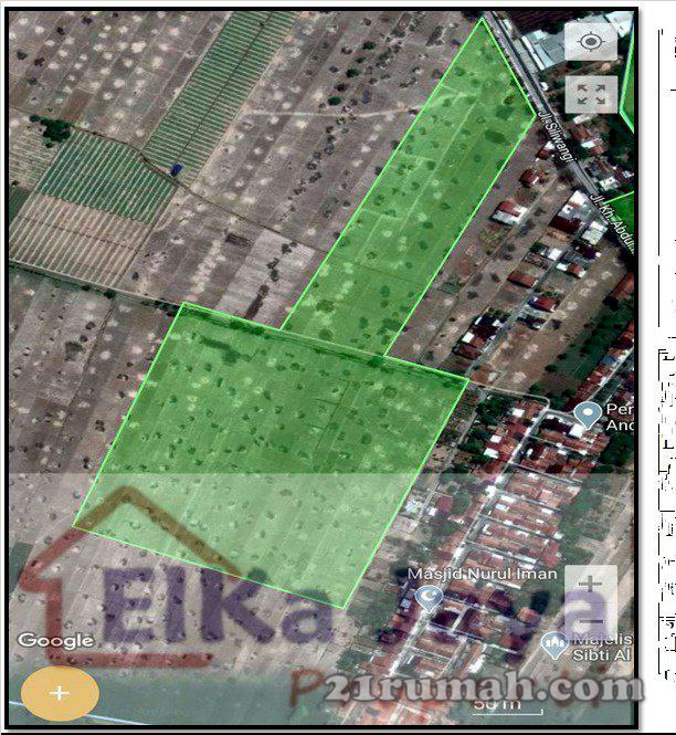Tanah untuk Rumah Sakit Pinggir Jalan Provinsi