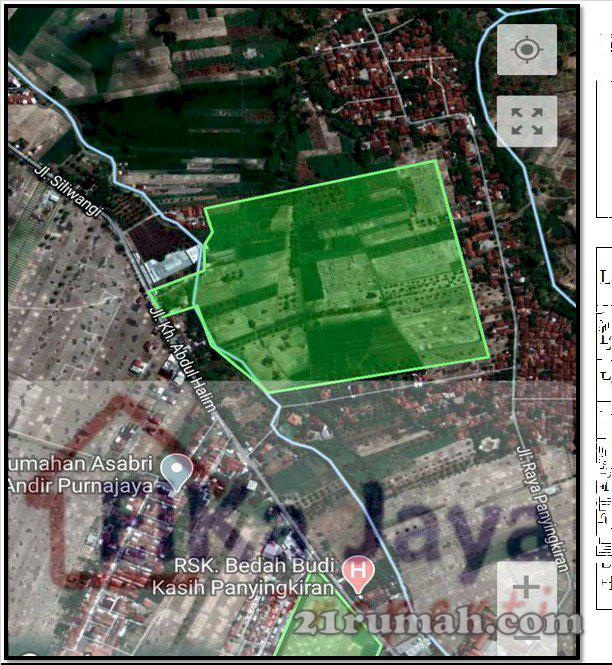 Tanah untuk Rumah Sakit Pinggir Jalan Provinsi