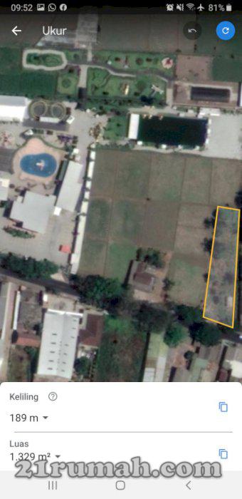 Tanah strategis cocok untuk usaha