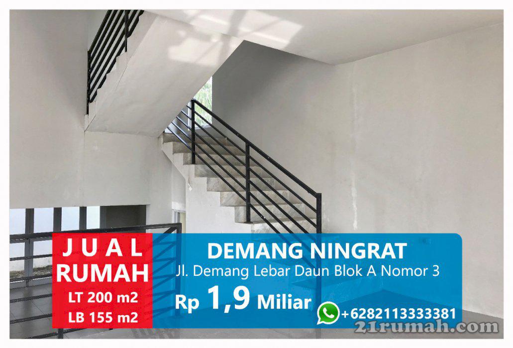 Hunian Nyaman 2 Lantai Demang Ningrat di Kota Palembang