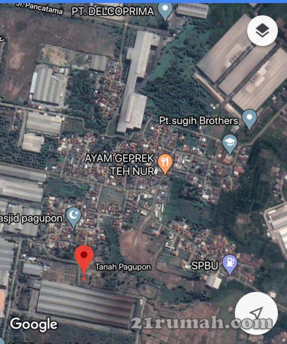 Dijual Cepat Tanah SHM di Pagupon Pancatama Cikande Tangerang