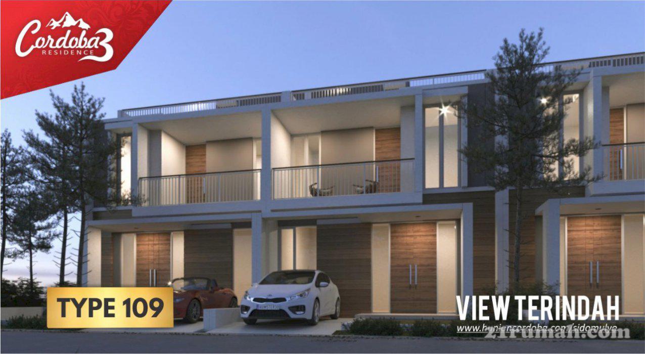 Rumah Konsep Villa cukup bayar 50% saja tanpa bayar sisanya.