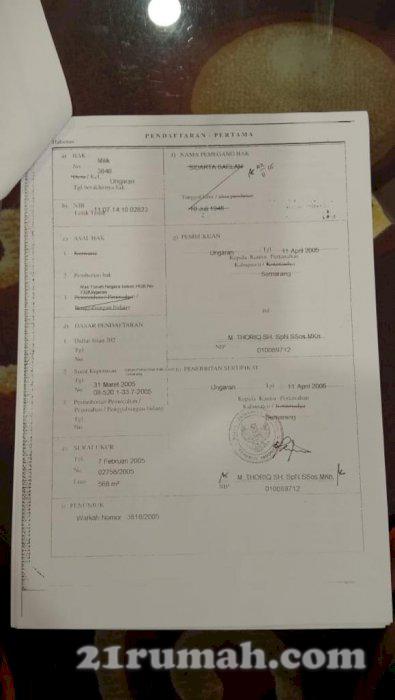 Dijual cepat rumah strategis dipusat kota Ungaran Semarang