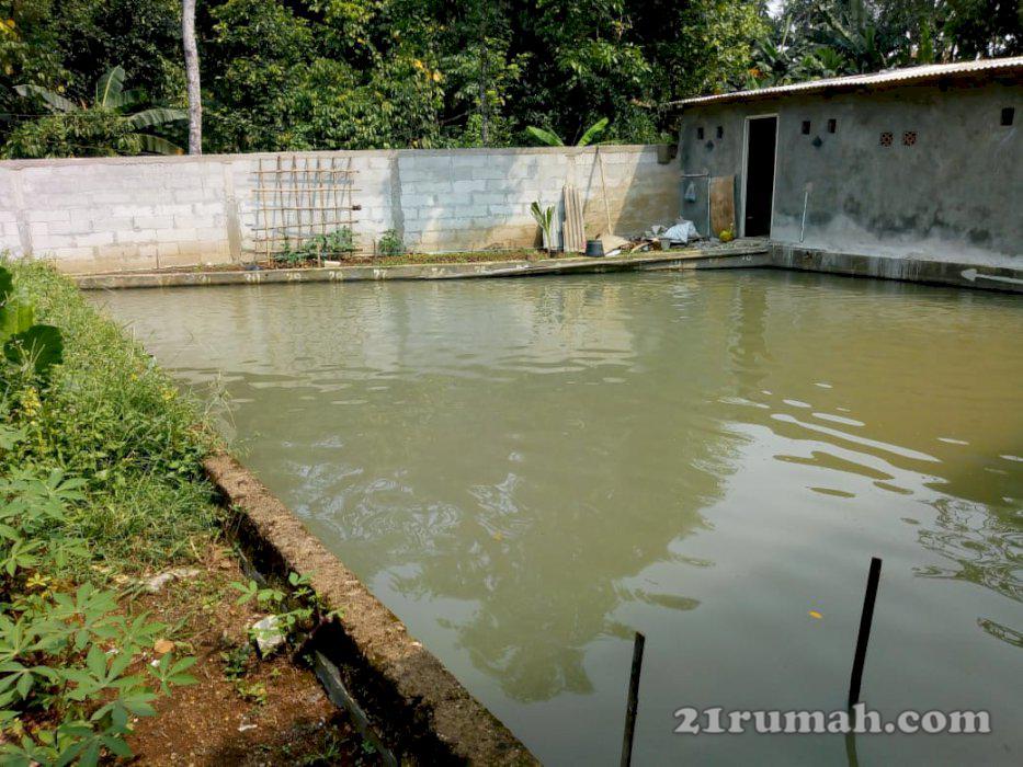 Jual tanah dan empang ikan