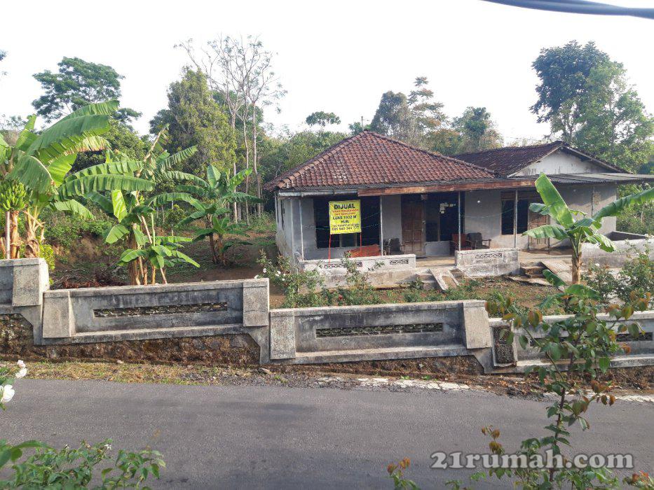 Jual tanah bonus rumah, lokasi pedesaan